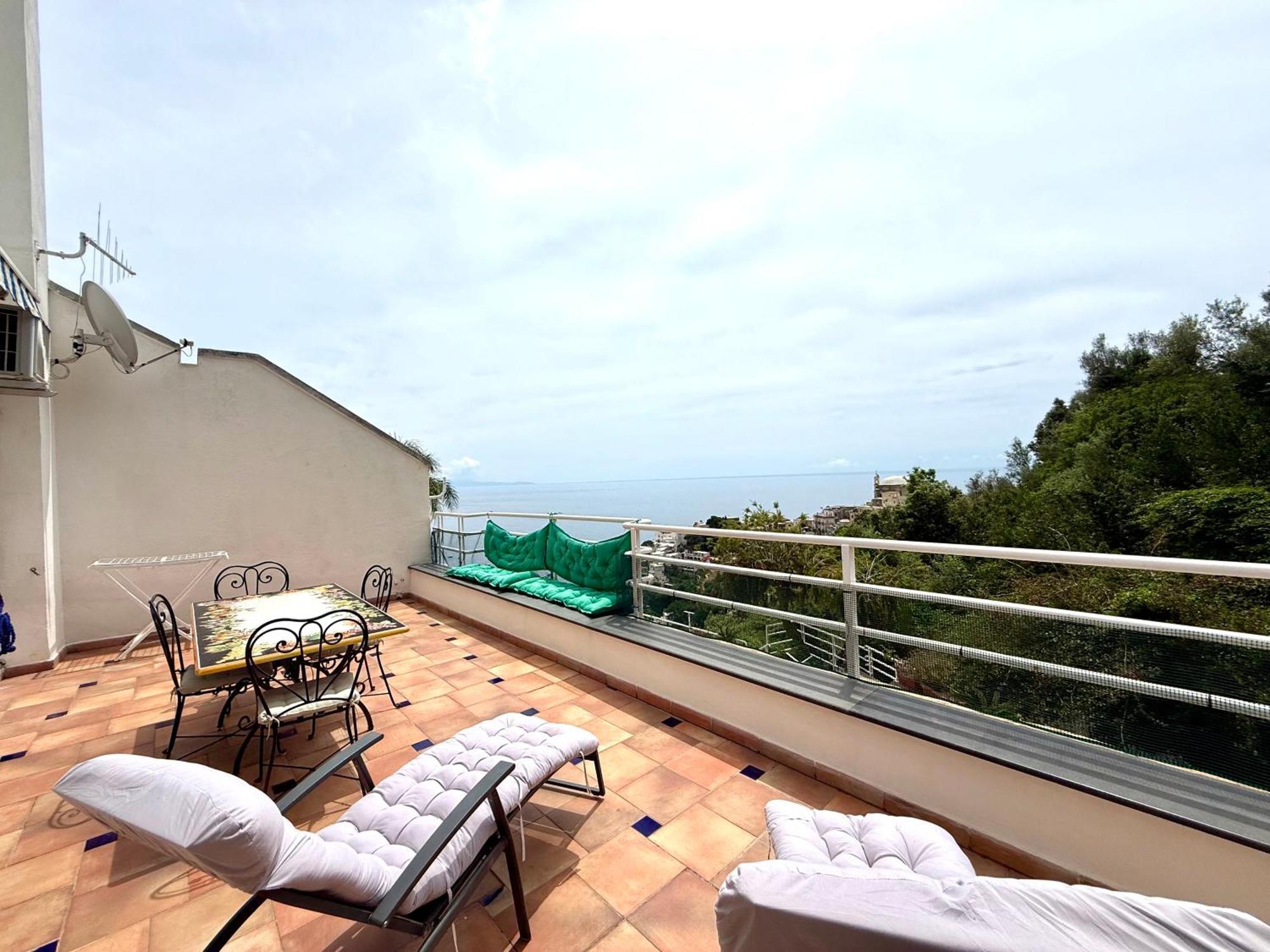 Venus Apartment Positano Bagian luar foto