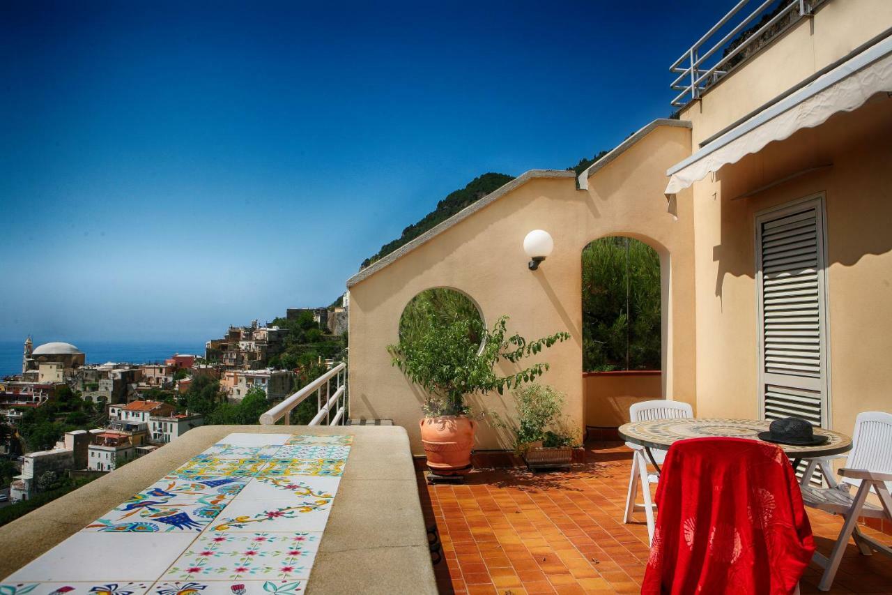 Venus Apartment Positano Bagian luar foto